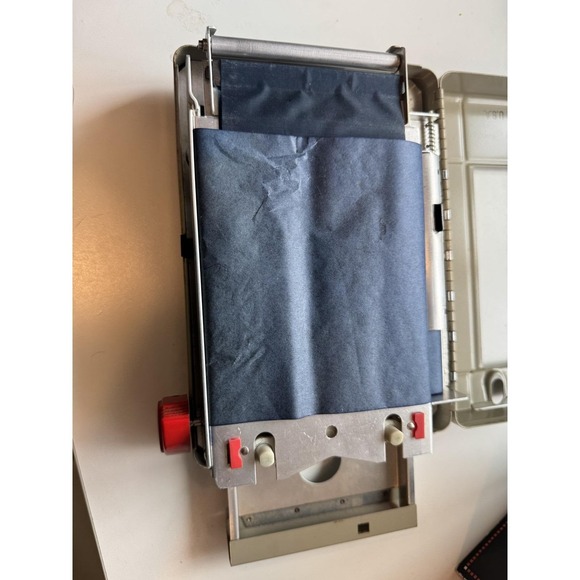 Vintage Addressograph Graphotype Metal Plate Embosser USA Manual Machine - Picture 2 of 10